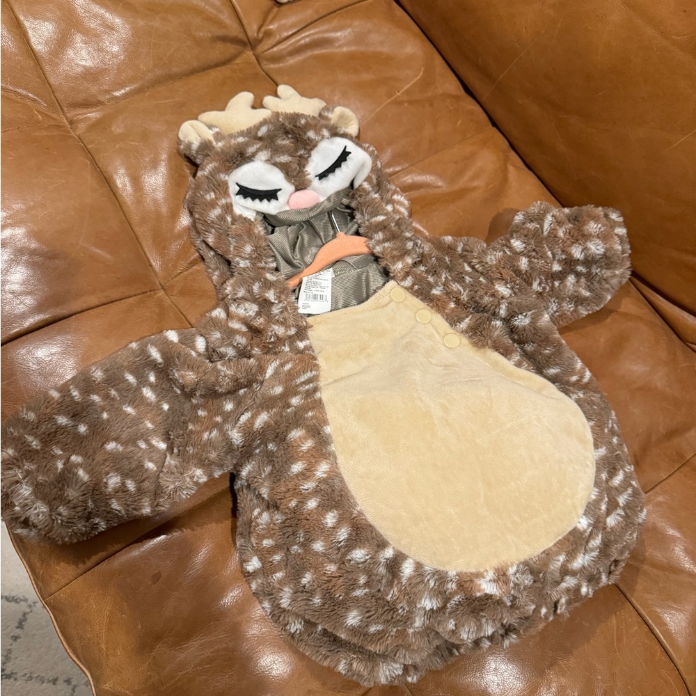 Adorable Deer Kids Costume with Antlers